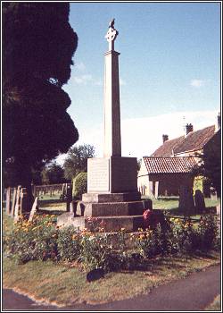The War Memorial, Wymondham, Leicestershire (memorial.jpg, 19.5kB)