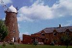 Windmill and house from south-west